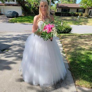 David's Bridal wedding dress